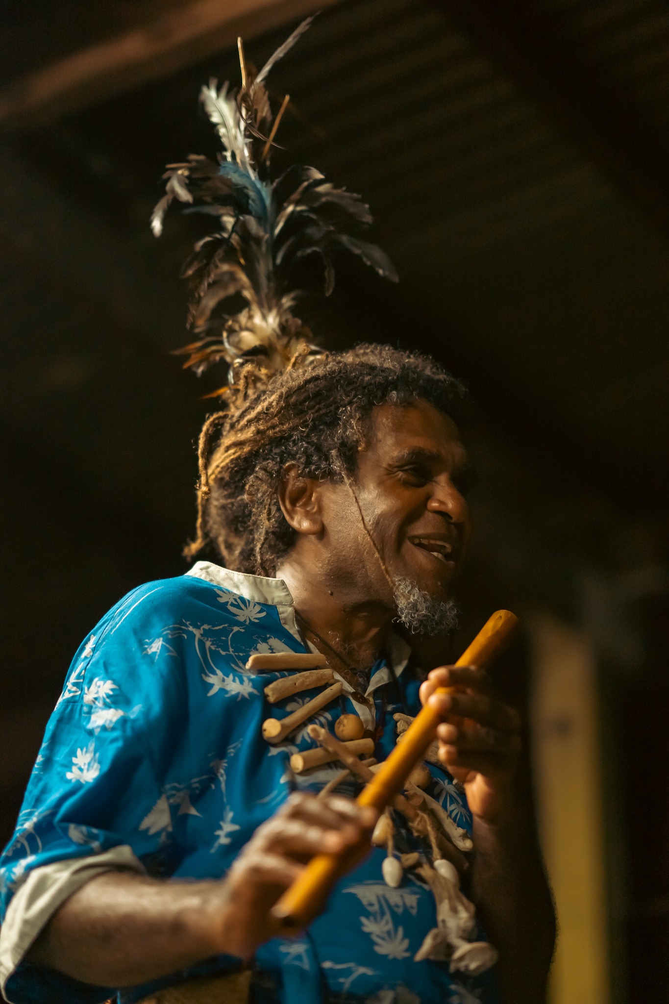 Thoan, conteur Kanak, contes et musiques de Nouvelle-Calédonie